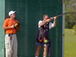 The Coach displaying championship form in Skeet competition