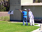 Jackie & Her Coach On The Skeet Field